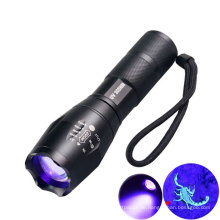 Hochleistungs Ultra Violett LED -Torch UV Taschenlampe